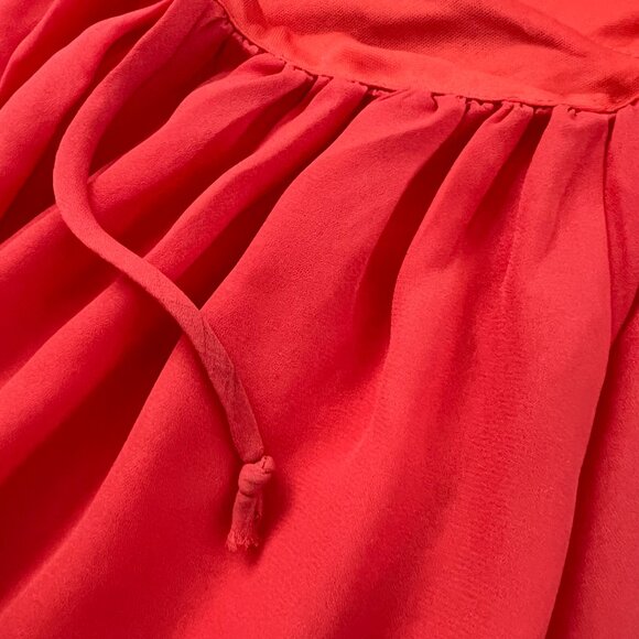 3 for $6 Lulus La Brea Summer Short Sleeve Lace Up Open Back Mini Dress S - Picture 8 of 9